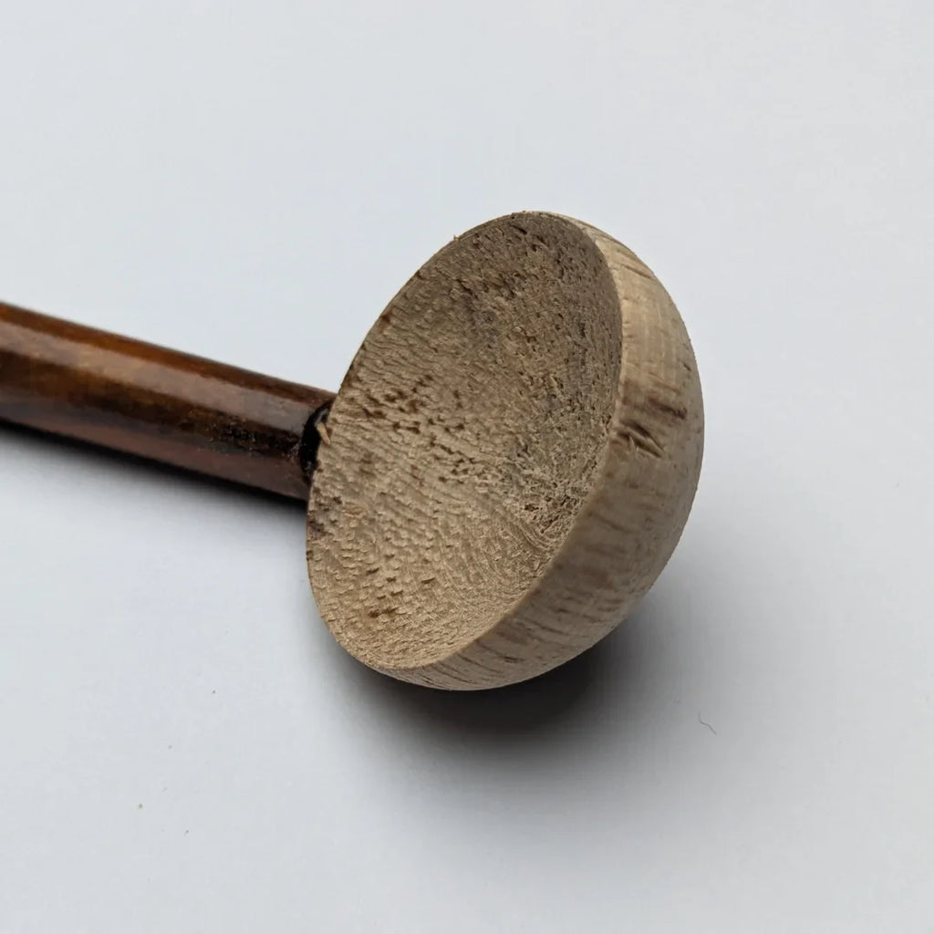 Handcrafted Wooden Sugar Pot with Lid & Spoon