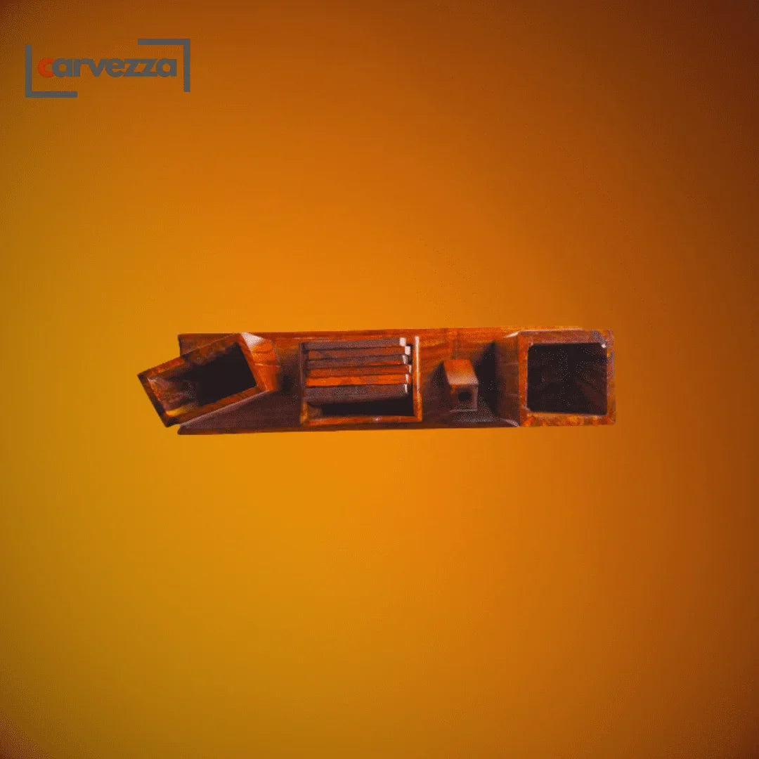 Wooden Office Desk Organizer