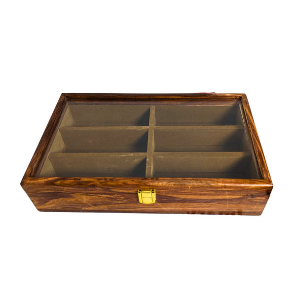 Wooden Box for Sunglasses - Organizer for Sunglasses